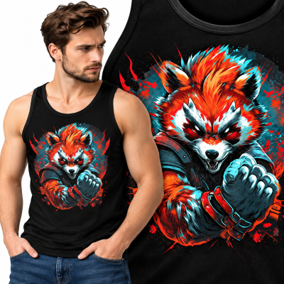 TANK TOP ZWIERZĘTA  BAD LIS